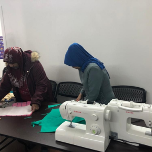 Women Sewing